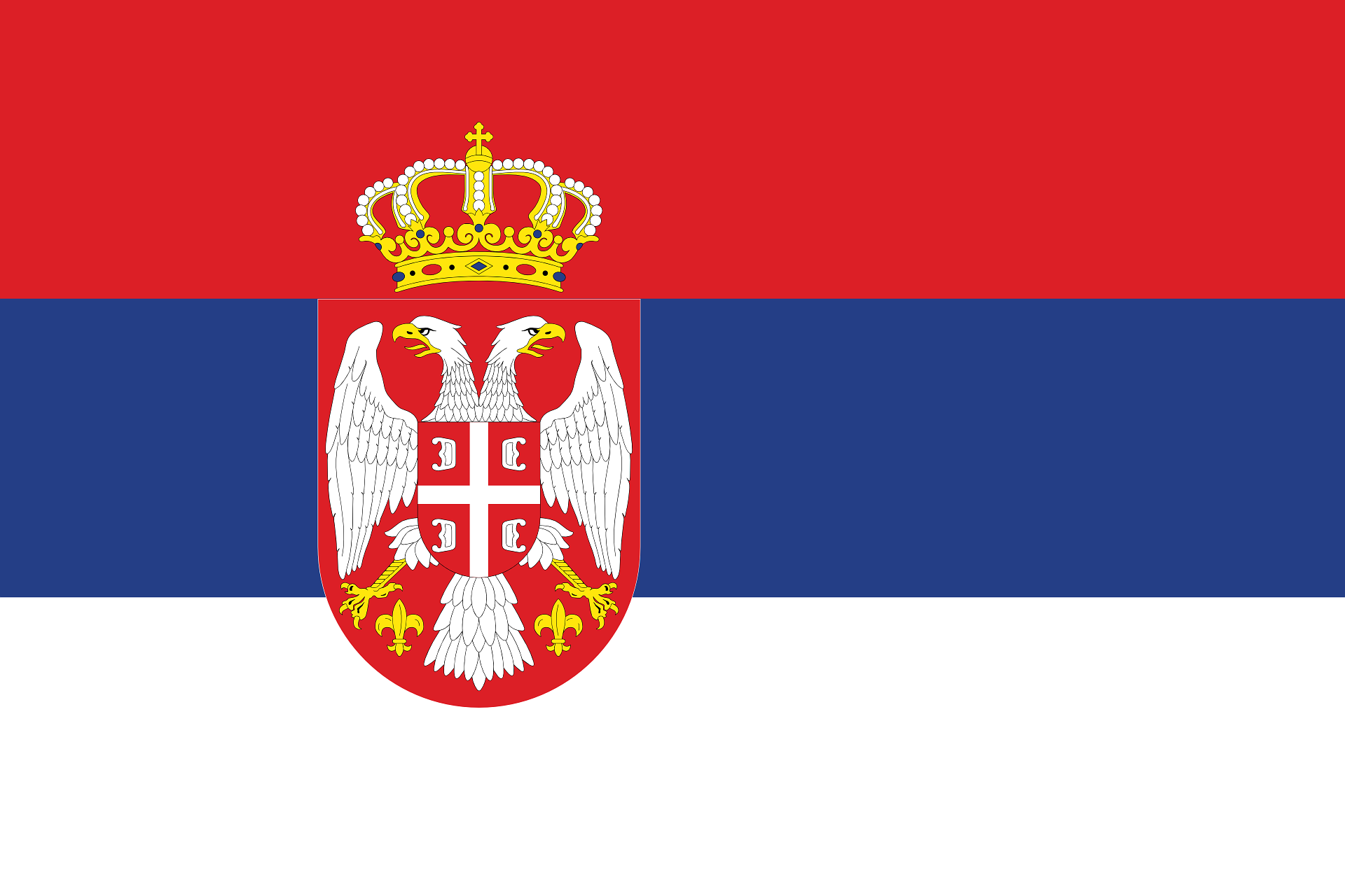 Czech Albanian Camber of Commerce - Serbia flag