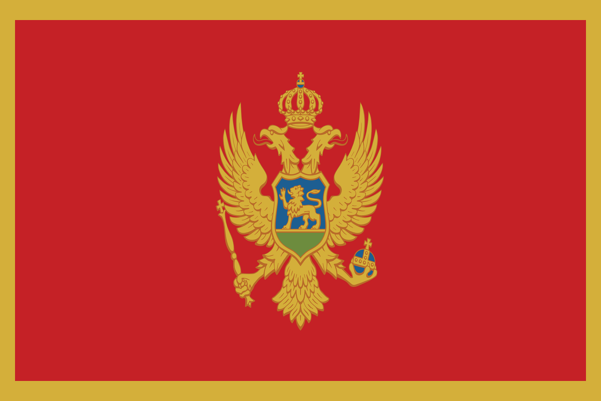 Czech Albanian Camber of Commerce - Montenegro flag